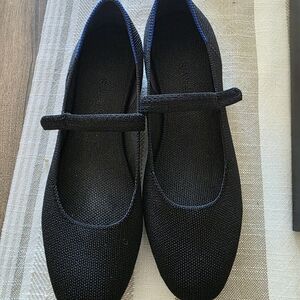 Rothys Black Mary Jane Women's Shoes 9